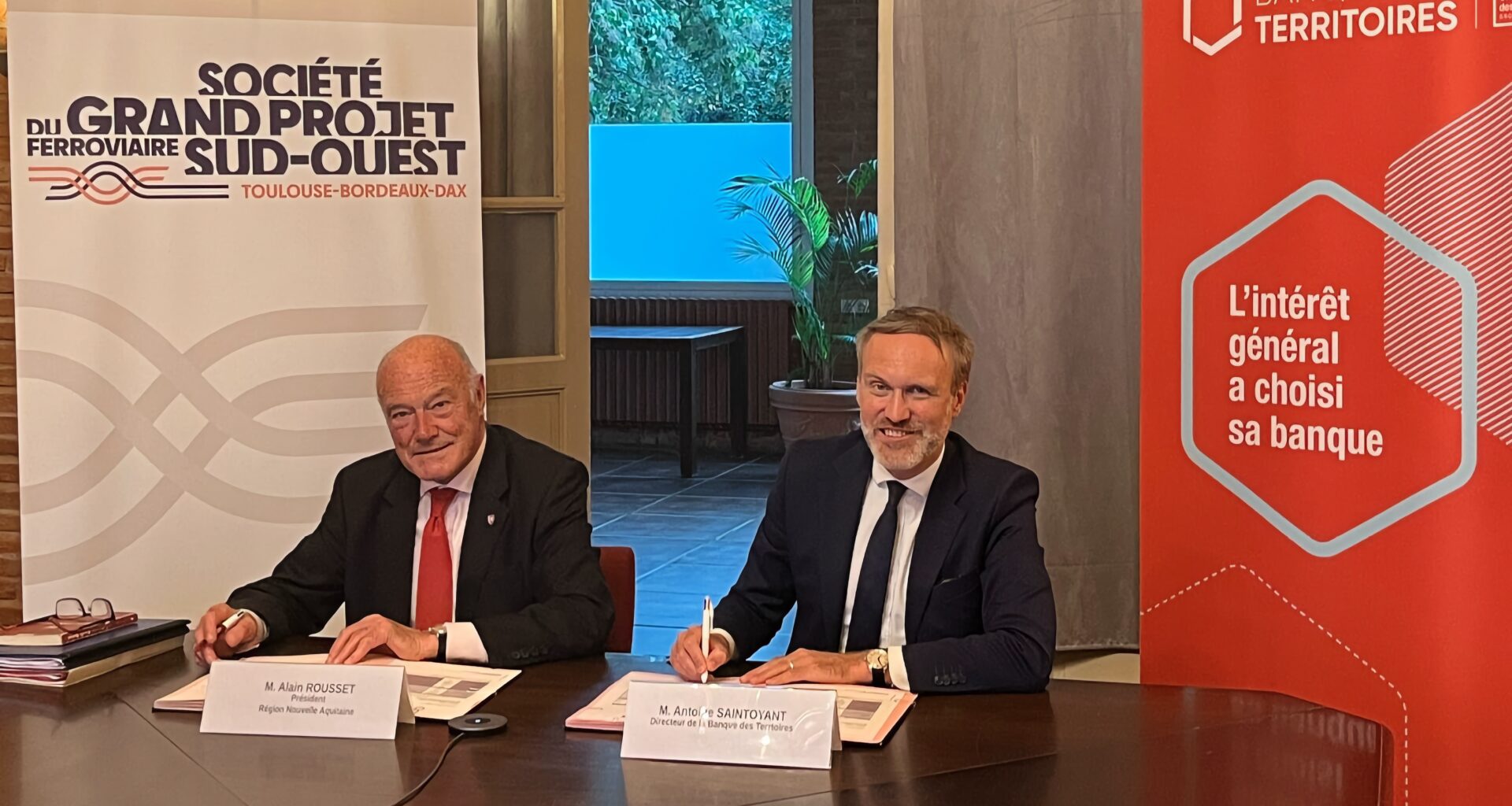 Trois gares nouvelles et un prêt de 50 millions pour les LGV Bordeaux-Toulouse/Dax