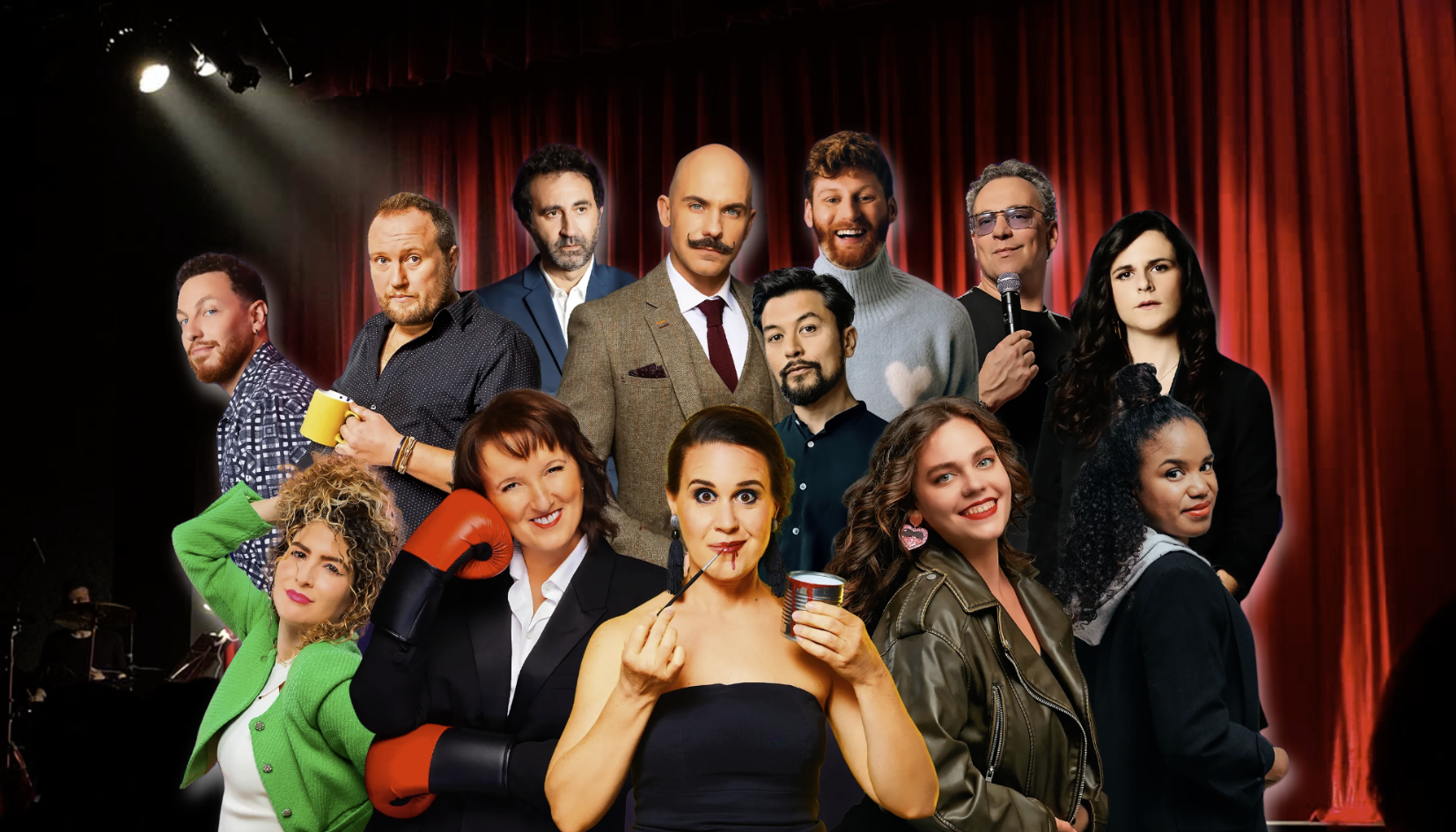 13 humoristes vont bientôt faire rire Strasbourg !
