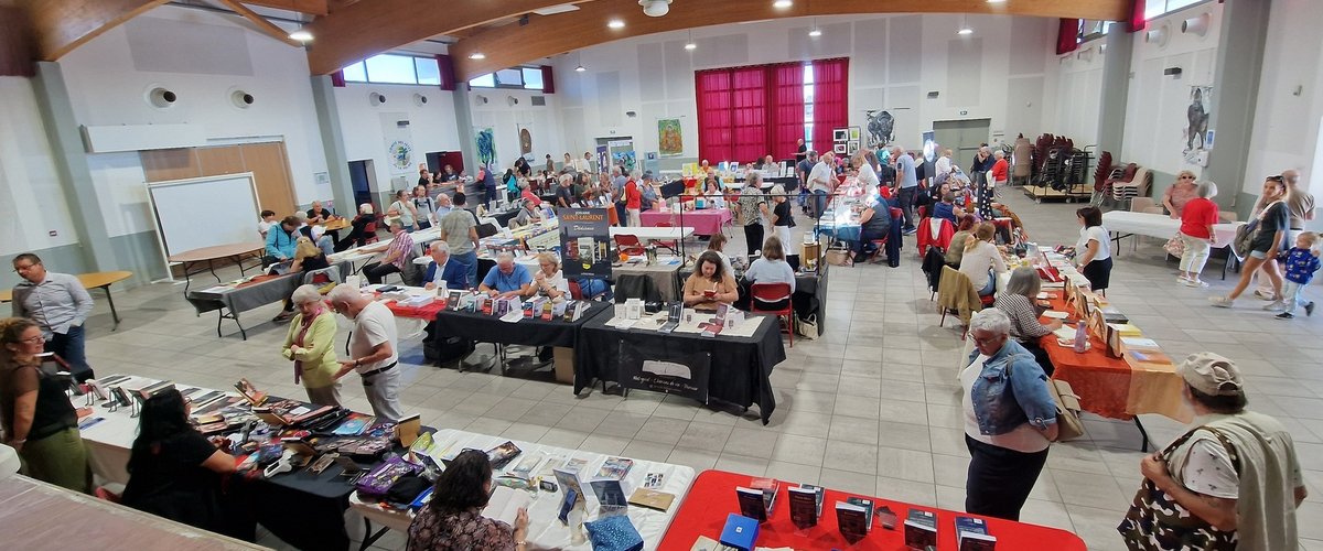 Un 2e salon du livre réussi à La Palme