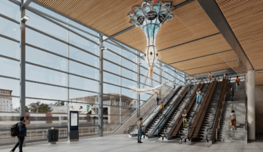 Les gares du Grand Paris Express se parent de projets artistiques