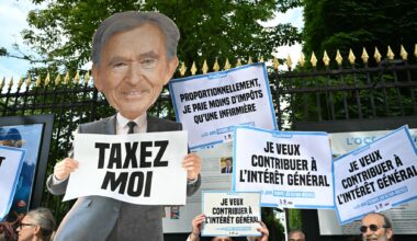 Bernard Arnault engrange 16 milliards d’euros en une journée, la gauche commente largement