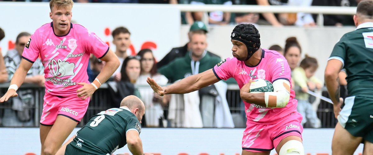 Top 14 - "On ne passe plus notre temps à taper dans des murs", explique Pierre-Henry Azagoh (Stade français)