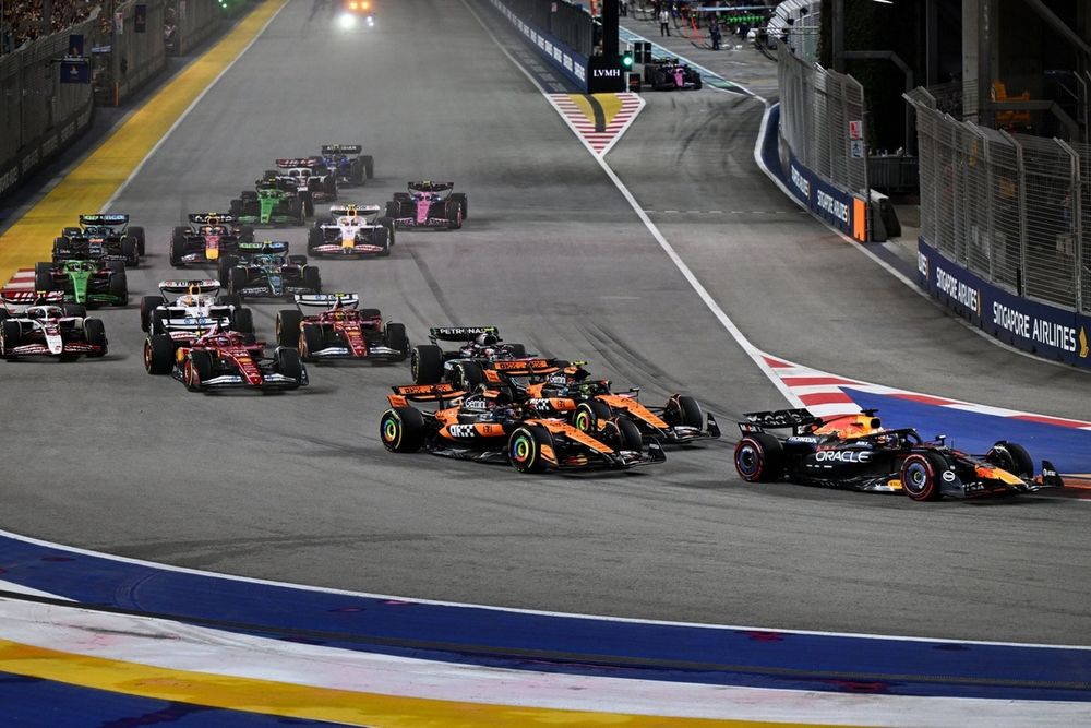 Le départ avait été tendu chez McLaren à Singapour.