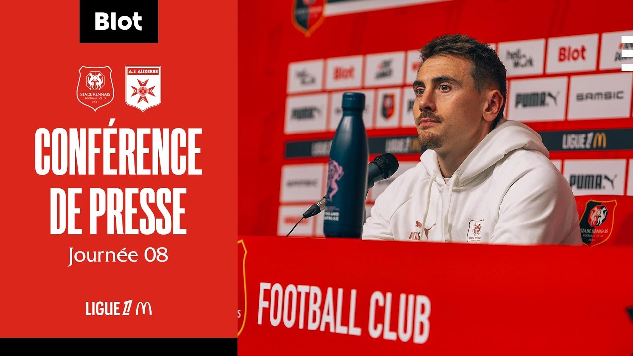 📽🎙 J8 | Stade Rennais F.C. / AJ Auxerre - Conférence de presse d'avant-match