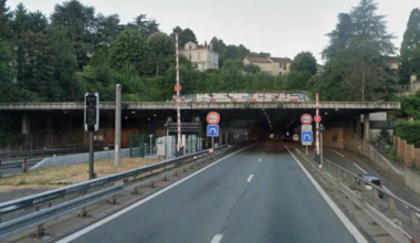le tunnel du rond-point fermé 4 nuits en direction de Firminy