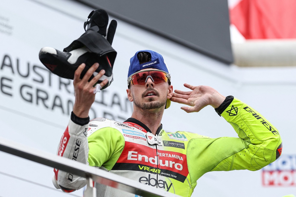 Di Giannantonio "amer" après sa remontée jusqu'à la deuxième place