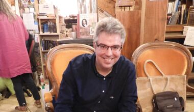Rencontre au Somail avec Aymeric Janier pour son 3e roman