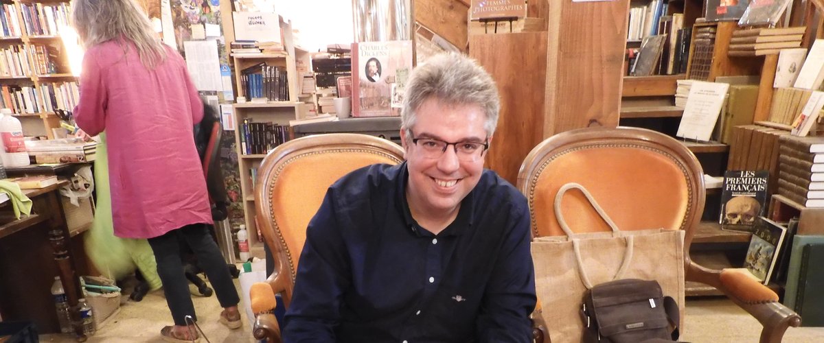 Rencontre au Somail avec Aymeric Janier pour son 3e roman