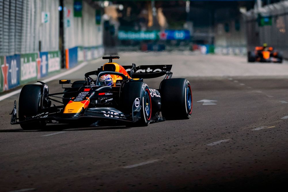 Seul George Russell a pu priver Max Verstappen de la victoire à Singapour.