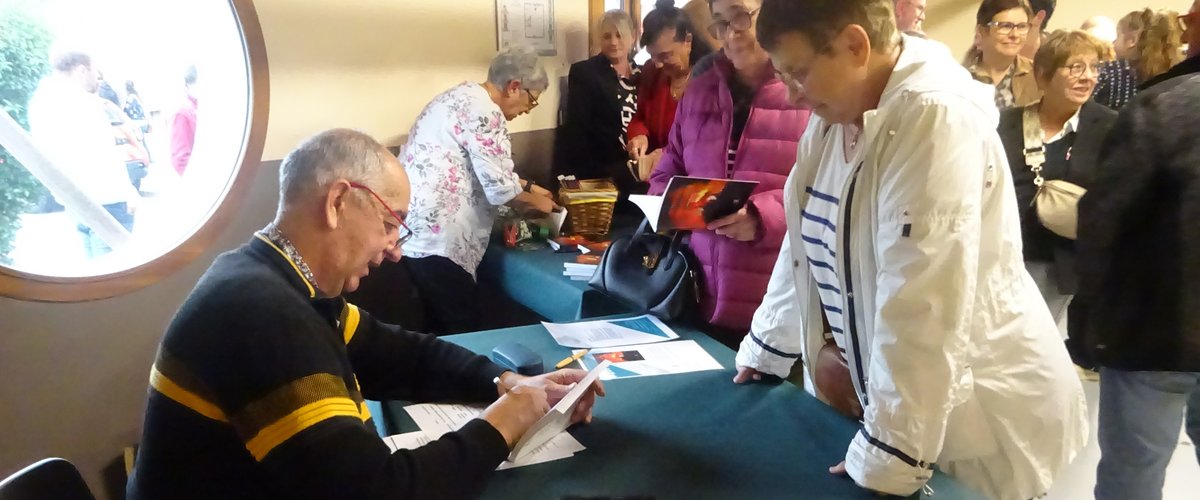 Caudiès-de-Fenouillèdes : succès pour la dédicace de Pierre Jouret
