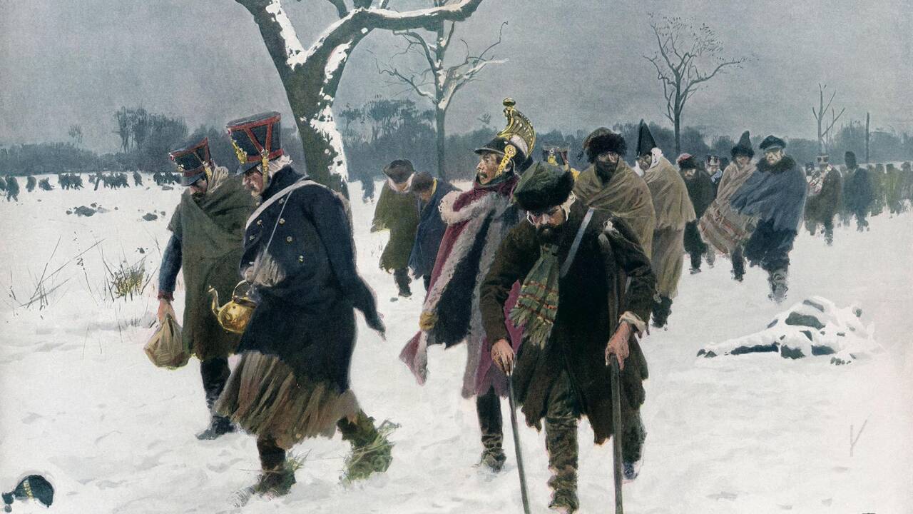 Au moins quatre maladies infectieuses ont frappé l’armée de l’empereur Napoléon lors de la retraite de Russie