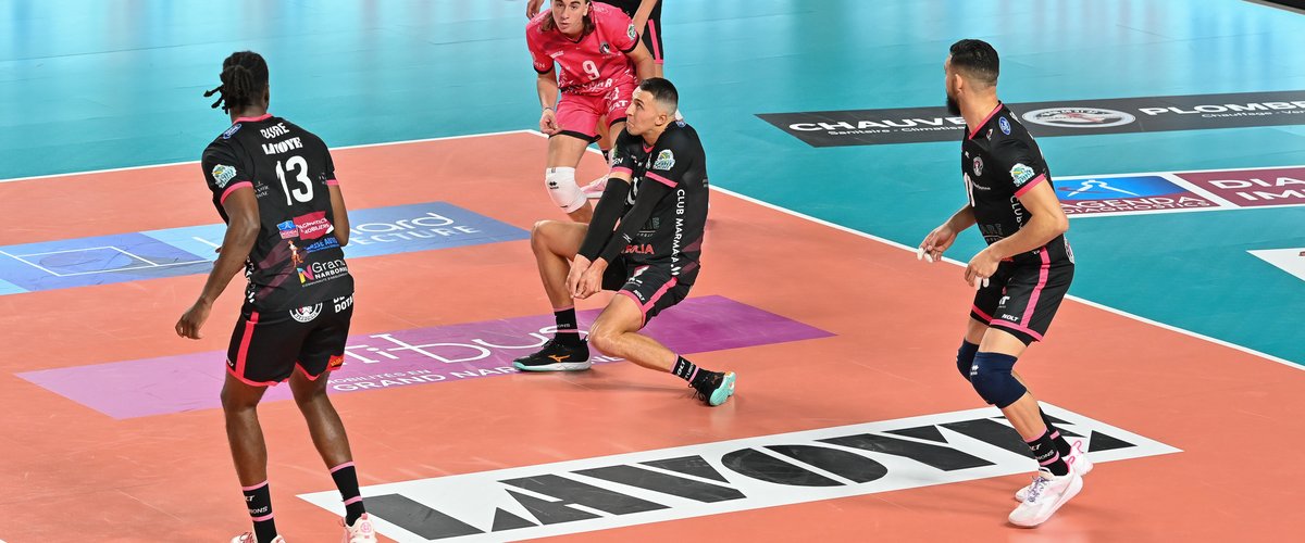 Volley-ball – SpikeLigue : "On n’a pas mis toute la préparation à la poubelle, mais presque", les Narbonnais doivent s’adapter à la blessure de leur pointu