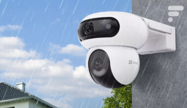 Cette double caméra de surveillance qui filme en 2K est à un super prix chez Boulanger