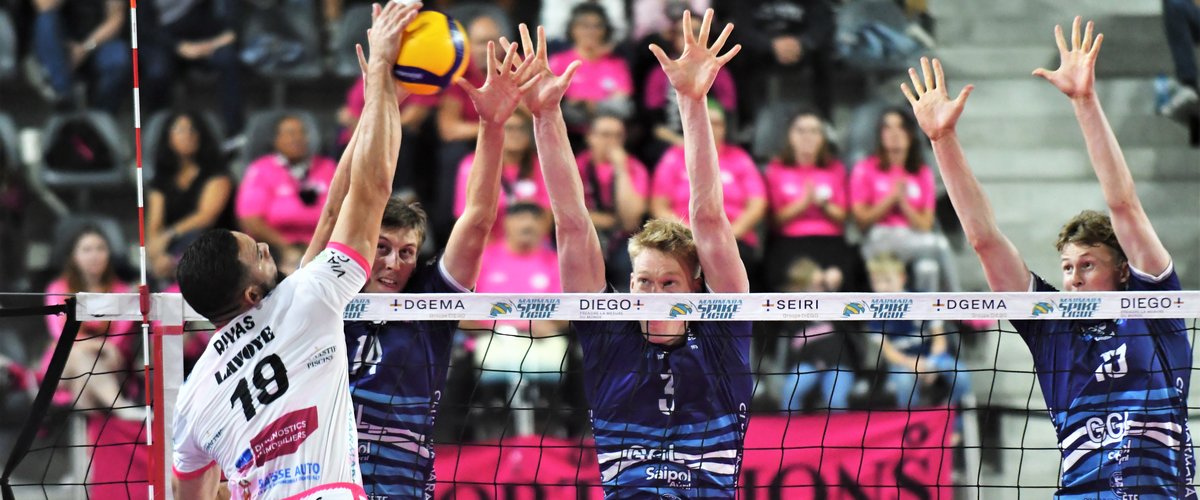 Volley-ball : les Narbonnais ont survolé le derby d’Occitanie