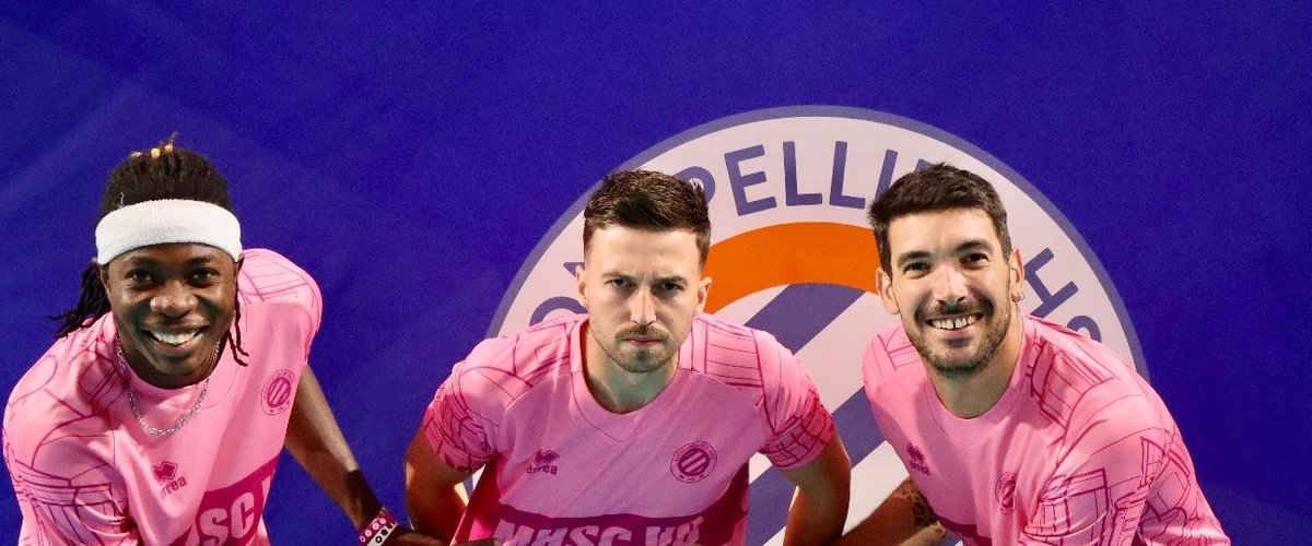 En mettant aux enchères ses maillots d’échauffement roses, le MHSC VB s’engage pour Octobre Rose