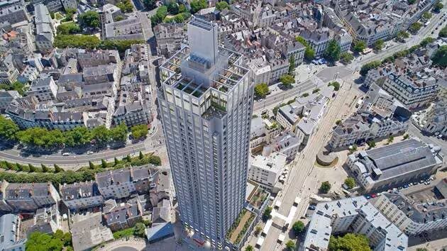 Nantes : coup d'envoi lundi des travaux de la Tour Bretagne