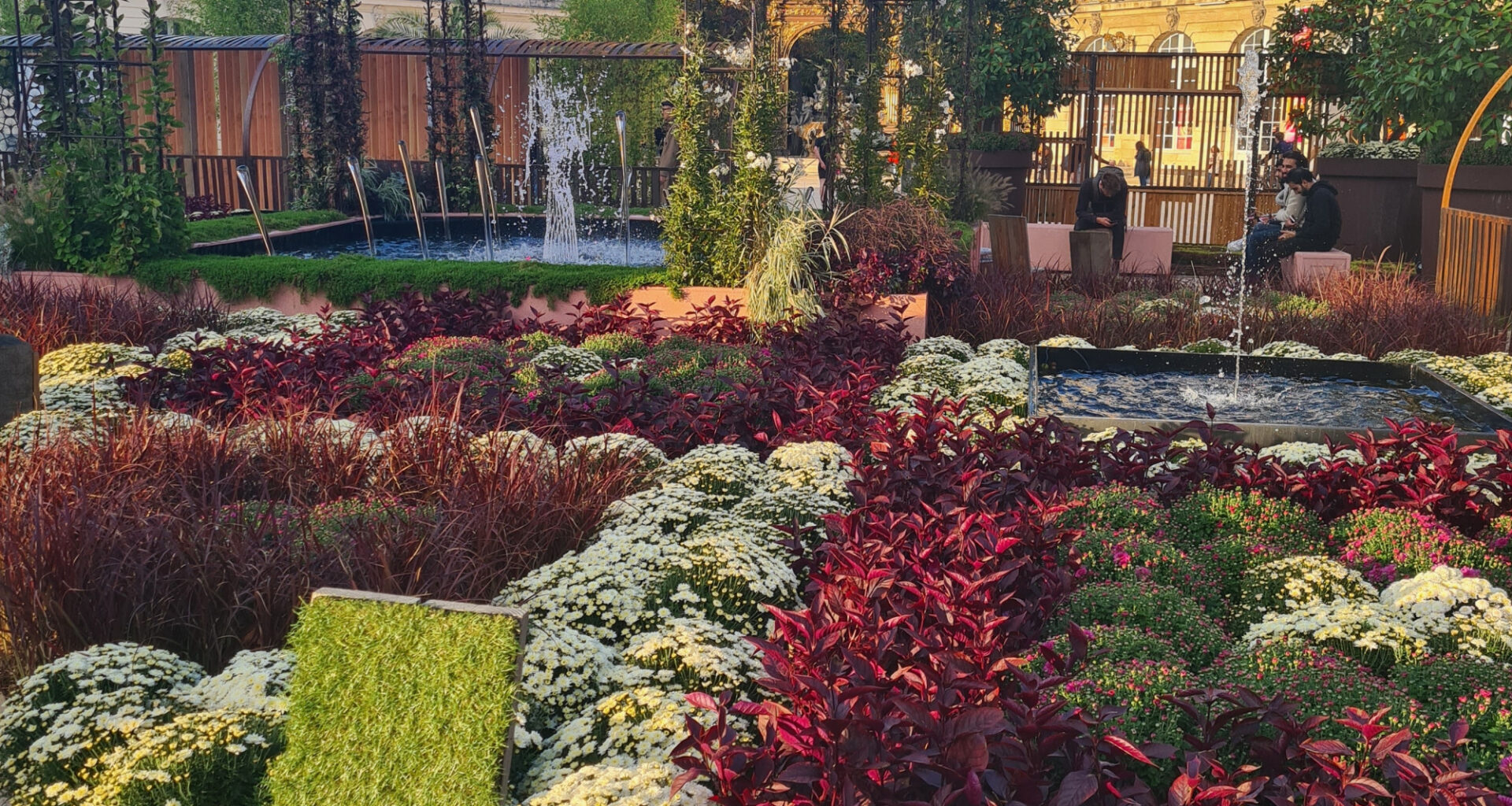 PHOTOS/VIDEO. Inspiration Art déco pour le jardin éphémère de Nancy