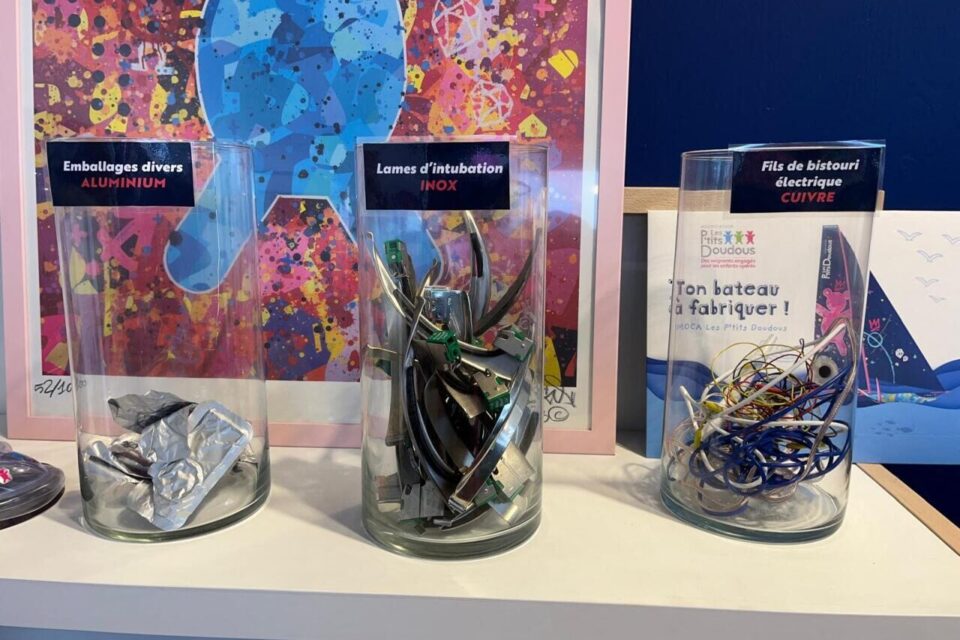 Le matériel médical récupéré et recyclé P'tits Doudous