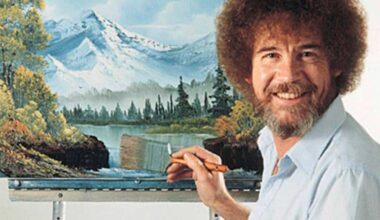 Télévision américaine: des peintures de Bob Ross aux enchères en réponse aux coupes de Trump