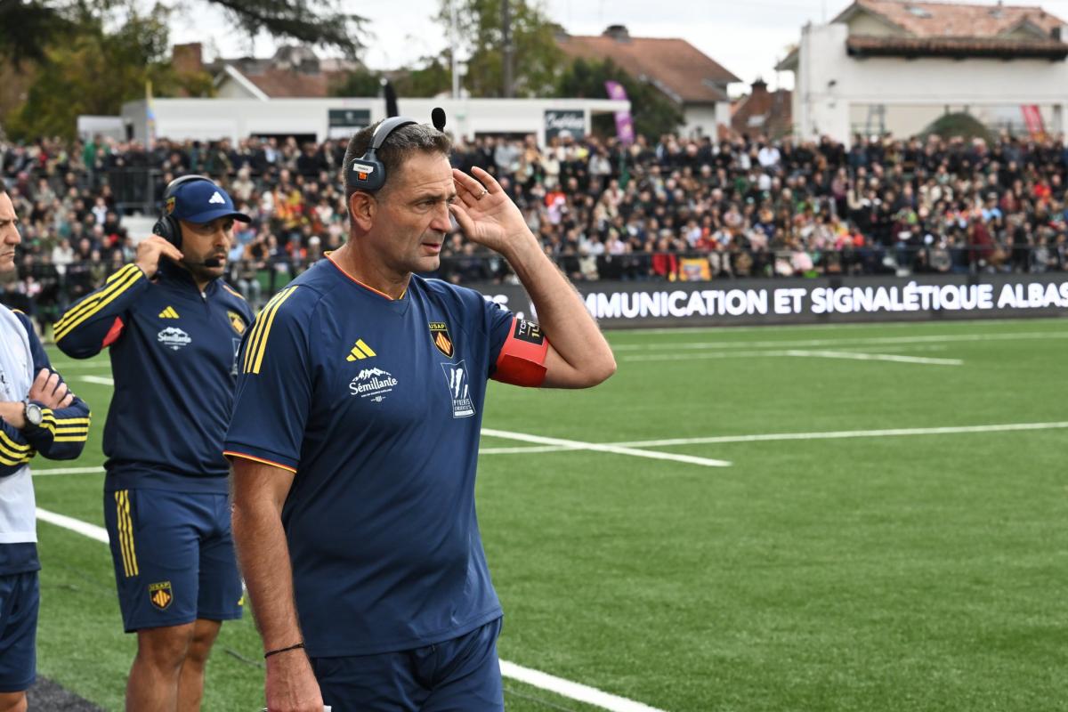 Toujours à la recherche d'une victoire en Top 14, Perpignan officialise la «mise en retrait» de Franck Azéma - L'Équipe
