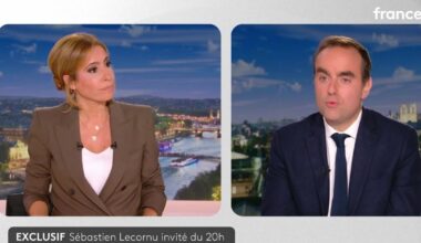 Audiences access 20h : Léa Salamé explose les compteurs de France 2 avec Sébastien Lecornu et bat le JT de Gilles Bouleau sur TF1