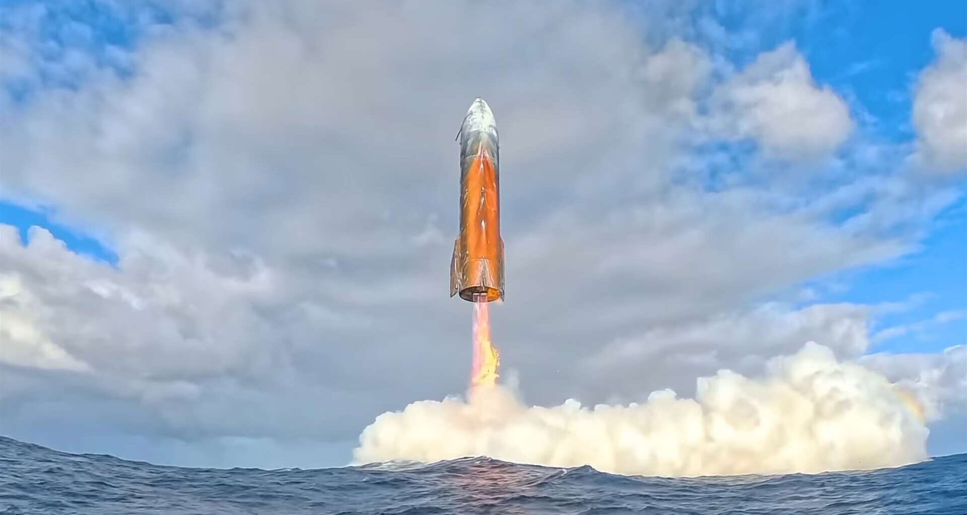 SpaceX dévoile des images spectaculaires du vol réussi de Starship