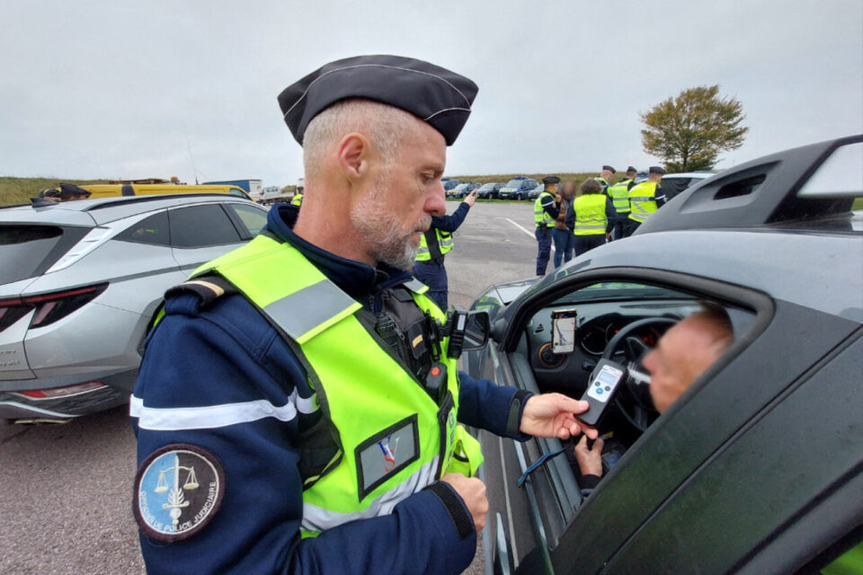 Des contrôles d'alcoolémie ont été réalisés par les gendarmes.