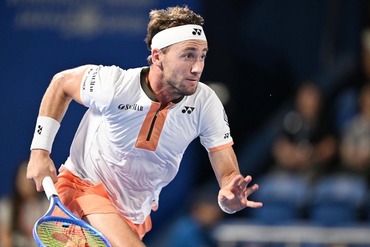 Ugo Humbert n'a rien pu faire face à un excellent Casper Ruud en finale à Stockholm - L'Équipe