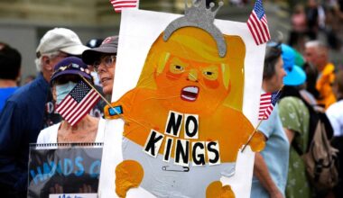 «No Kings», le mouvement de mobilisation anti-Trump, se mobilise à nouveau ce samedi