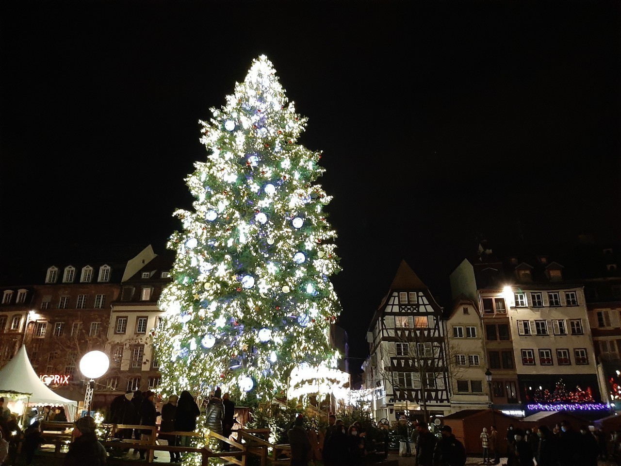 voici quand vous pourrez admirer le grand sapin de la place Kléber