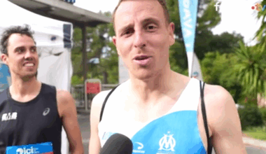 un coureur de Marseille-Cassis apprend qu'il va devenir père à la fin de la course