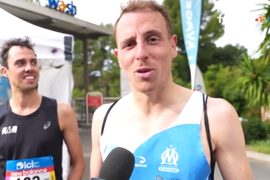 un coureur de Marseille-Cassis apprend qu'il va devenir père à la fin de la course