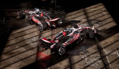 Haas avec une livrée spéciale à Austin