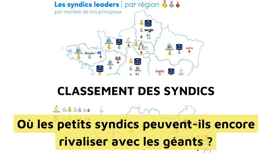 Quel est le classement des syndics par région en France ?
