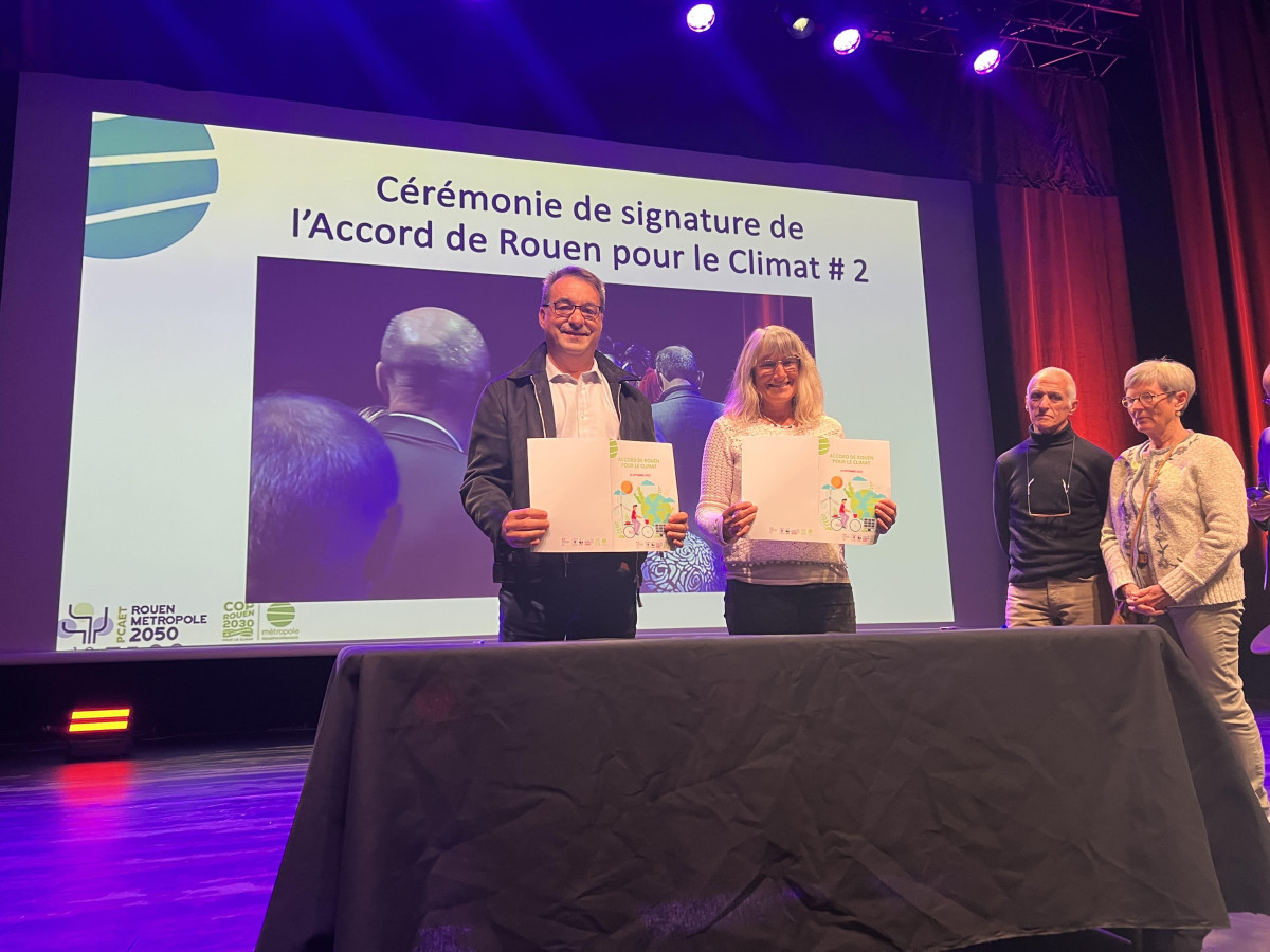 Transition écologique: Rouen signe un accord majeur pour le Climat