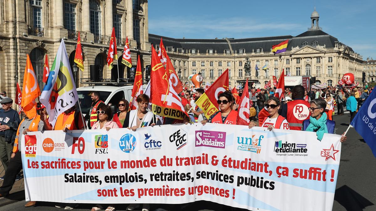 C’était ce jeudi 2 octobre la deuxième manifestation à l’appel de l’intersyndicale, la troisième après « Bloquons tout ».