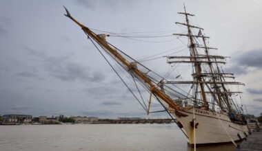 « L’Europa », ambassadeur de la Tall Ship Races, accueillie pendant cinq jours en juillet 2027, avec la Fête du vin