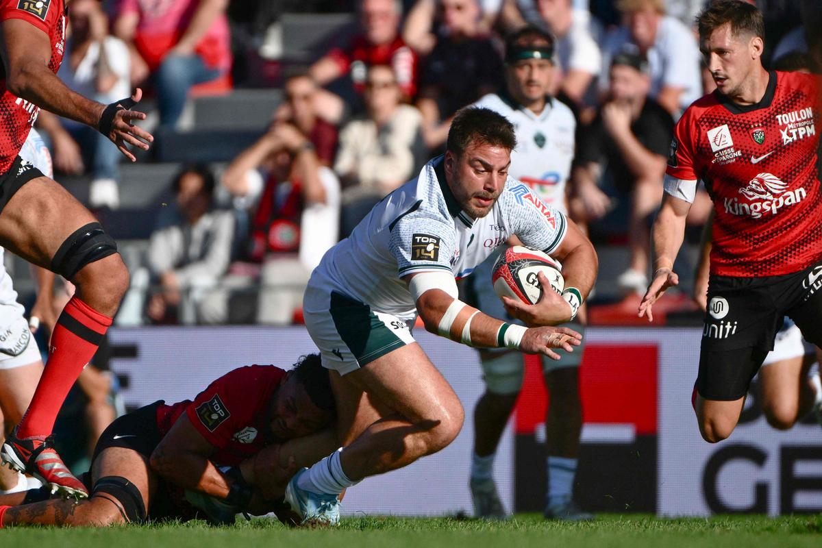 la Section Paloise refroidie par son déficit d’efficacité à Toulon (33-17)