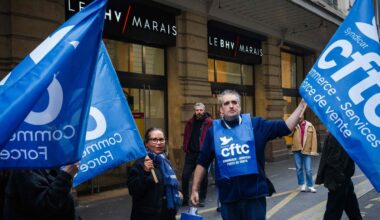 inquiets pour leur avenir, des salariés se mobilisent
