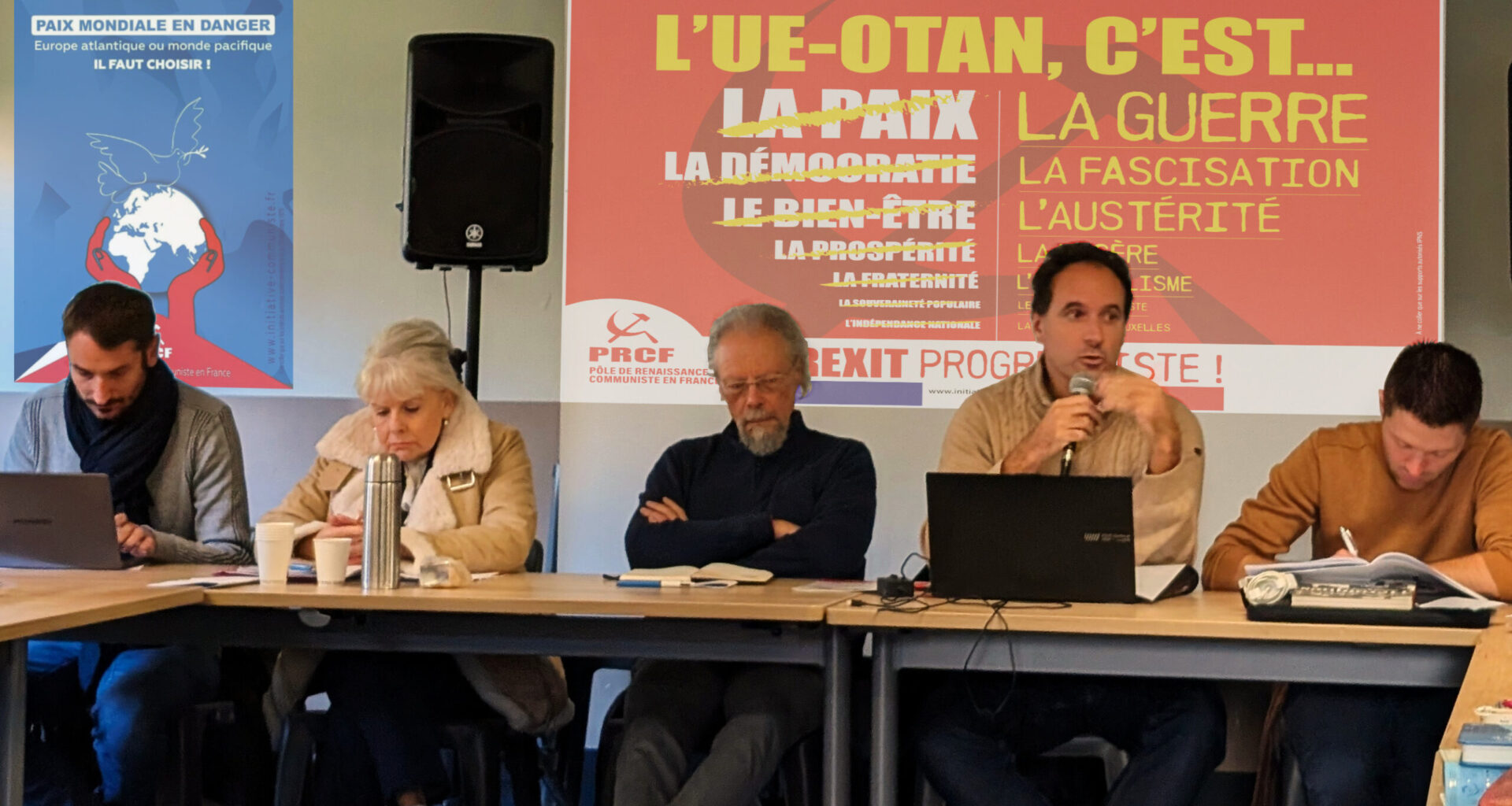 Face à une France ingouvernable et un ordre UE-OTAN discrédité, dans la continuité du combat mené par notre président défunt Léon Landini, le PRCF appelle plus que jamais à l'unité et à la combativité !