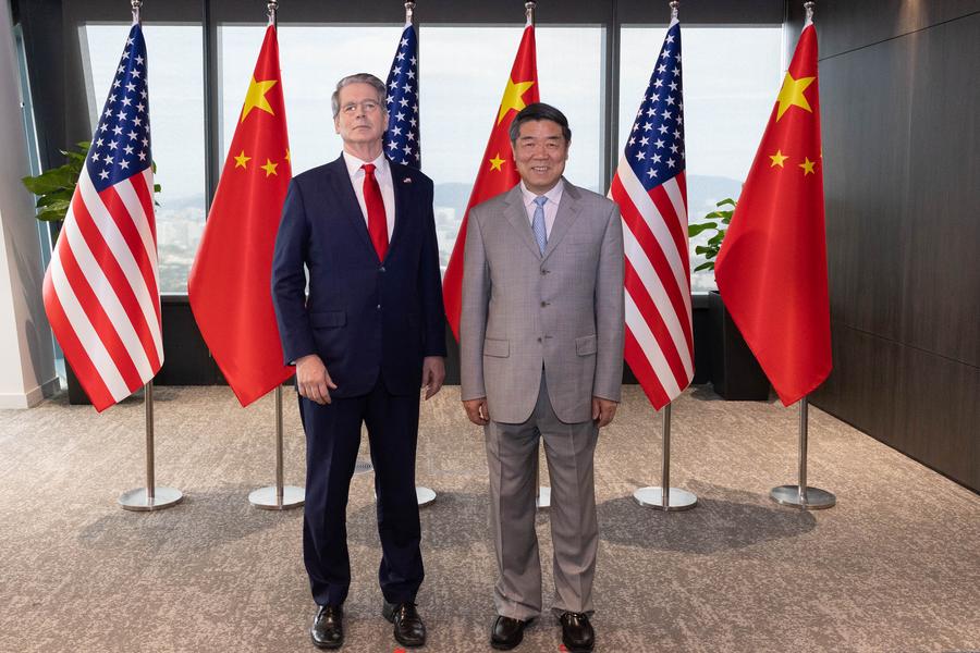 (Multimédia) La Chine et les Etats-Unis parviennent à des consensus de base sur les arrangements visant à traiter leurs préoccupations commerciales respectives - Xinhua