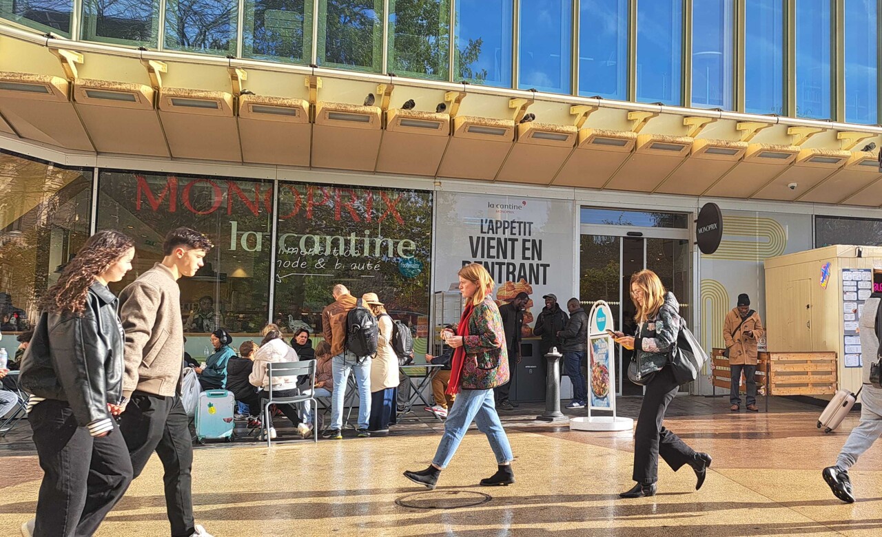 à Paris, le nouveau concept de restauration de Monoprix séduit les clients pressés