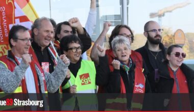 Au Auchan d'Illkirch, deux heures de grève pour des années de pression