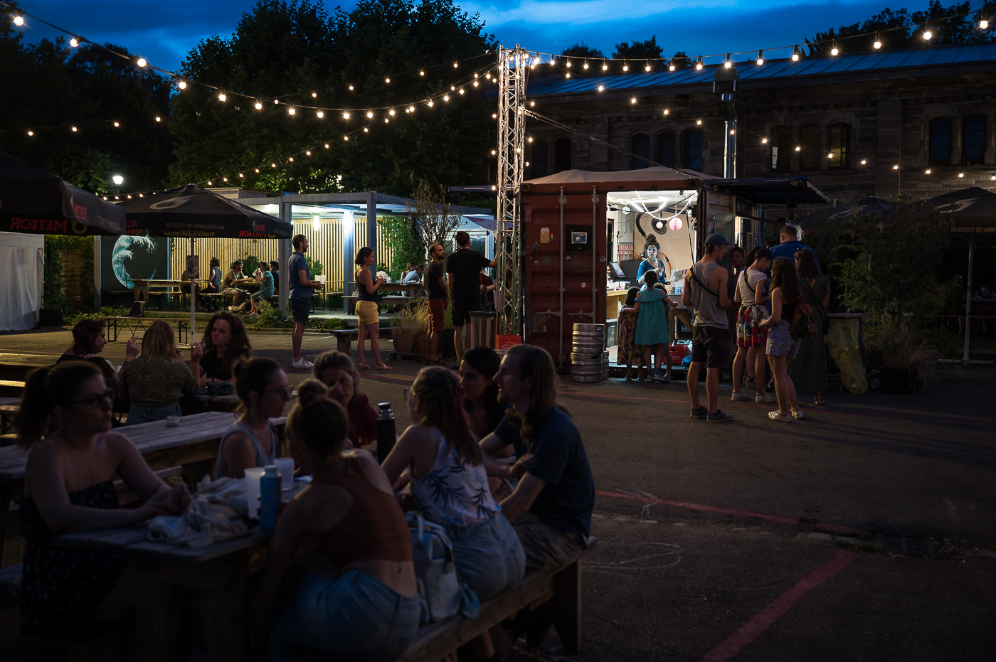 Strasbourg été la grenze restauration
