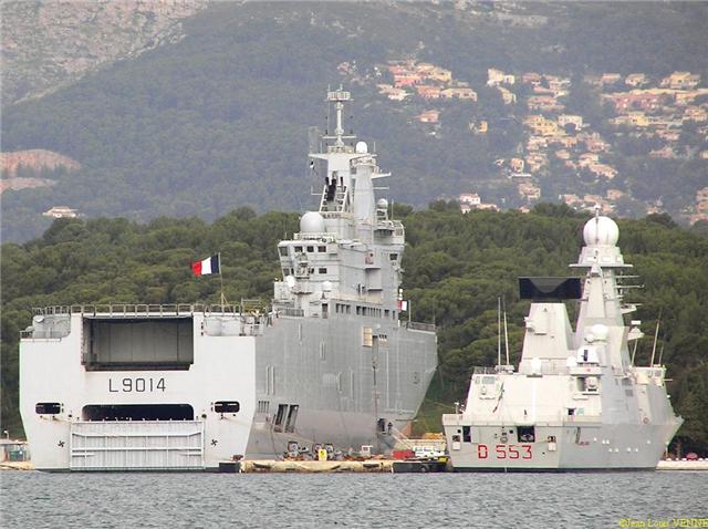La frégate Andrea Doria à Toulon