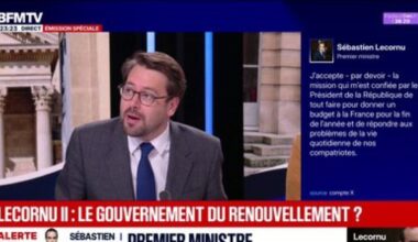 Sébastien Lecornu reconduit: “Je suis dégoûté”, réagit Benjamin Lucas-Lundy (Génération.s) : Actualités