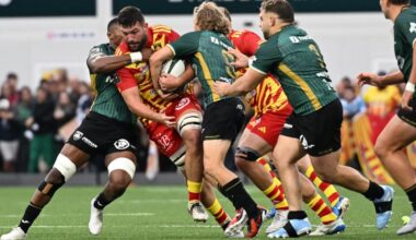 Montauban remporte le match de la peur contre Perpignan, le Stade Français nouveau leader - L'Équipe