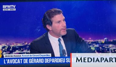 L’actrice Anouk Grinberg dépose plainte contre l’avocat de Gérard Depardieu - Mediapart