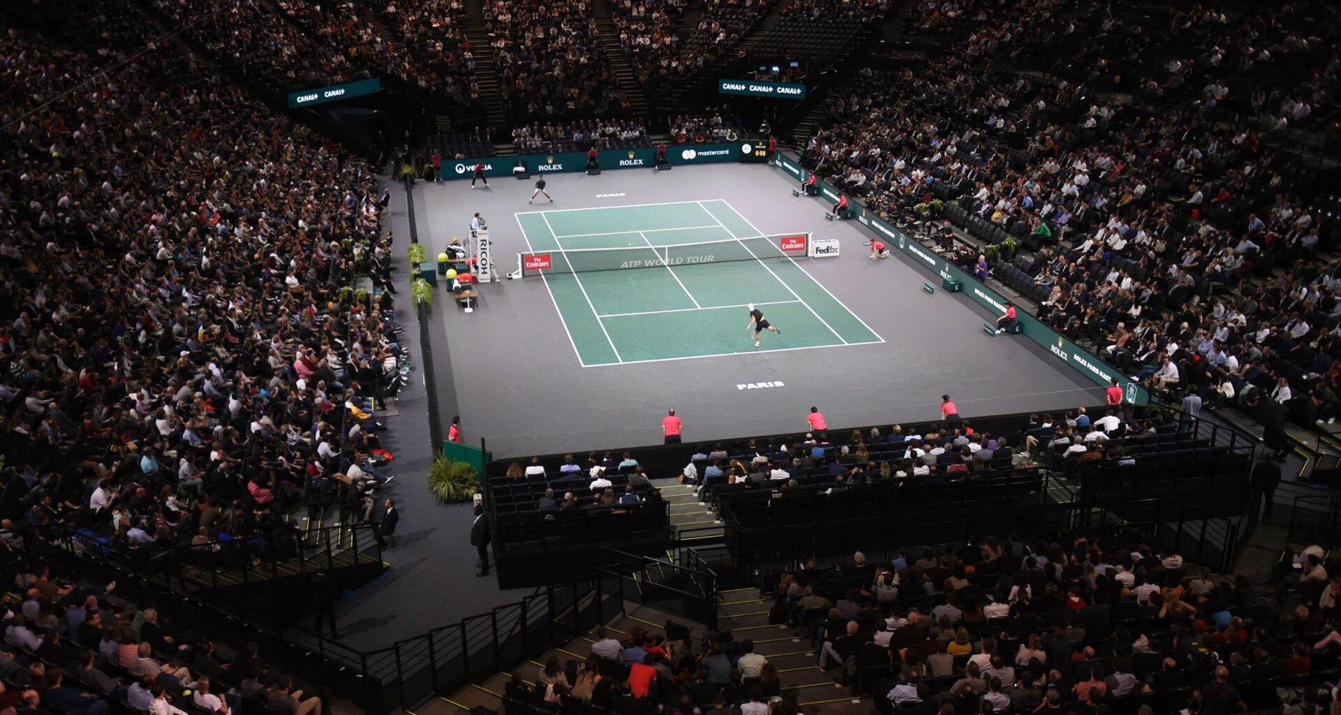 Les huitièmes de finale du Rolex Paris Masters ont lieu ce jeudi. (Getty Images)