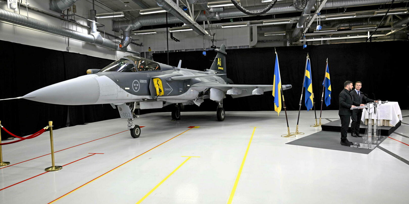 Le Gripen, le chasseur que la Suède va vendre à l’Ukraine